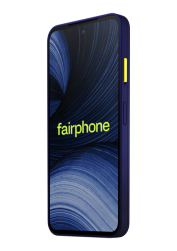 Fairphone Gen.6+ 5G bleu cobalt de 3/4