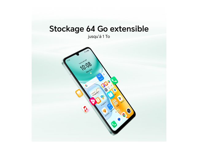 Stockage extensible et 6 ans de mises à jour