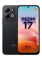 Xiaomi Redmi 17 5G noir de dos et de face 