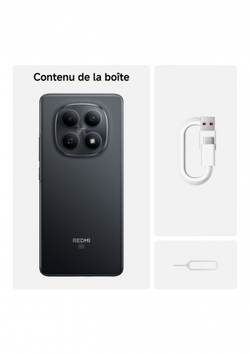 Xiaomi Redmi Note 15 5G Noir 256 Go