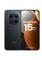 Xiaomi Redmi Note 15 Pro 5G Noir 256 Go : image de face et de dos