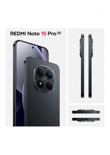 Xiaomi Redmi Note 15 Pro 5G Noir 256 Go