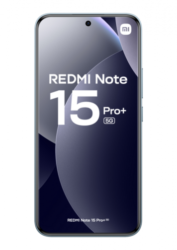 Xiaomi Redmi Note 15 Pro Plus 5G Bleu 256 Go : image de face