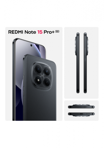 Xiaomi Redmi Note 15 Pro Plus 5G Noir 256 Go