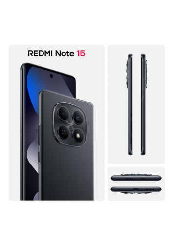 Xiaomi Redmi Note 15 4G Noir 128 Go