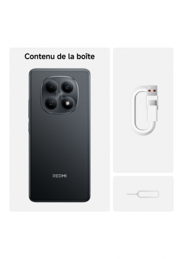 Xiaomi Redmi Note 15 4G Noir 128 Go