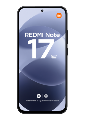 Xiaomi Redmi Note 17 5G+ noir 128 Go de dos