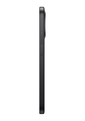 Xiaomi Redmi Note 17 5G+ noir 128 Go de côté