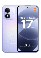 Xiaomi Redmi Note 17 5G+ violet 128 Go de face et de dos 