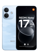 Xiaomi Redmi Note 17 Pro 5G bleu 256 Go de face et de dos 