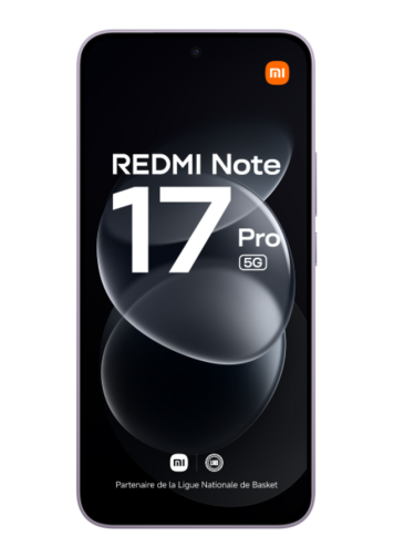 Xiaomi Redmi Note 17 Pro 5G+ violet 256 Go de face