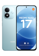 Xiaomi REDMI Note 17 4G bleu 128 Go de face et de dos