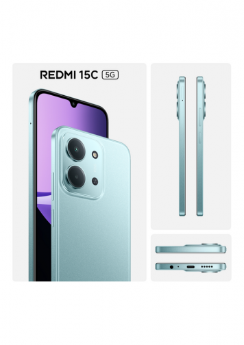 Xiaomi Redmi 15C 5G Vert 128Go