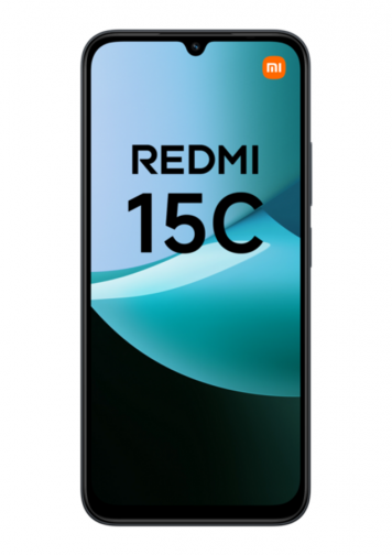 Xiaomi Redmi 15C 4G Noir : image de face