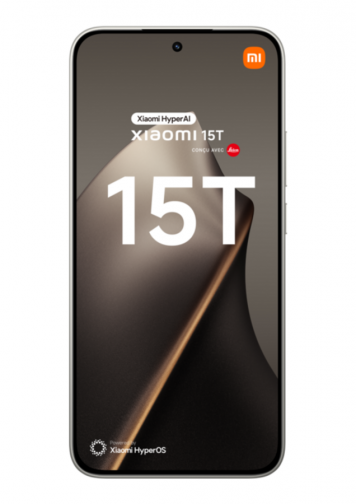 Xiaomi 15T Gris 256Go : image de face