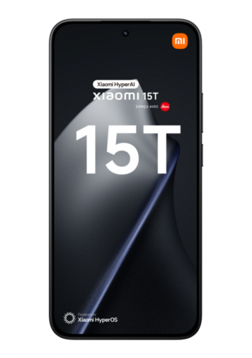 Xiaomi 15T Noir 256Go : image de face
