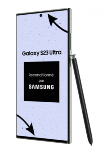 Samsung Galaxy S23 Ultra Vert 256Go Reconditionné Parfait Etat