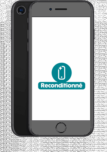 Visuel iPhone SE 2022 noir reconditionné sosh