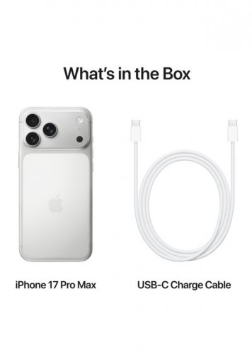 Apple iPhone 17 Pro Max 5G+ Argent 1To