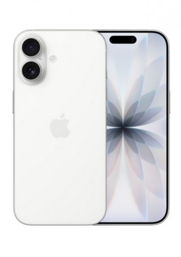 Apple iPhone 17 Blanc 256 Go : image de face et de dos
