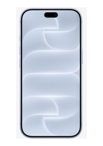 Visuel de face de l'iPhone 18 Pro Glacier