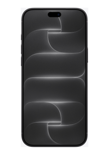 Visuel de face de l'iPhone 18 Pro Max Noir