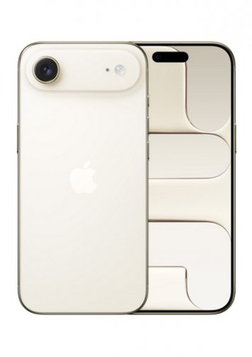 Apple iPhone Air5G+ Or clair 512Go : image de face et de dos