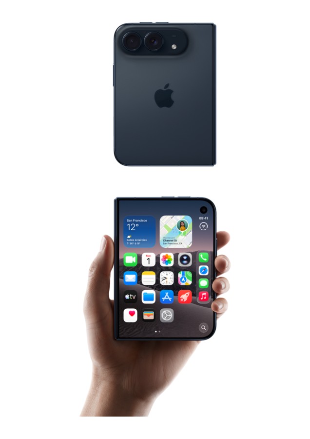 Apple iPhone Duo Ciel Nocturne 256 Go