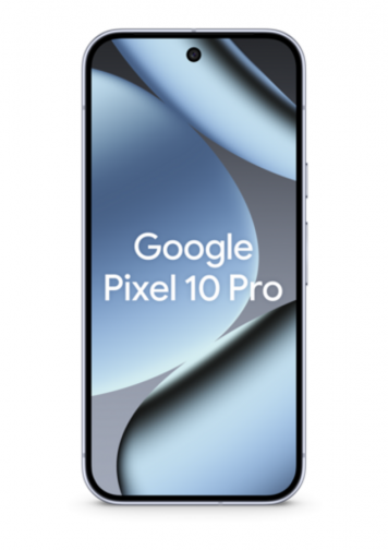 Google Pixel 10 Pro Quartz Gris 256Go : vu de face