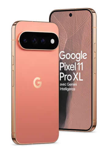 Google Pixel 11 Pro XL 5G+ rose pêche 256 Go