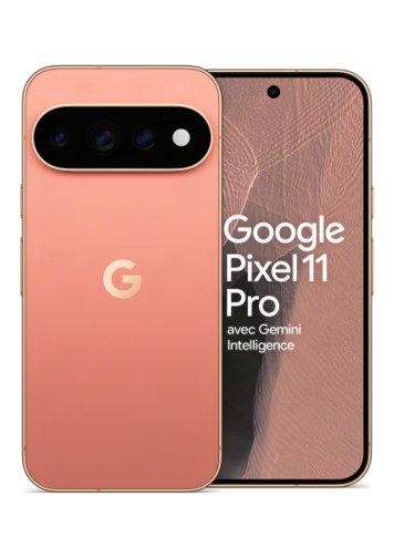 Google Pixel 11 Pro 5G+ rose pêche 256 Go