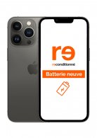 iPhone 13 Pro noir 128 Go Reconditionné Très Bon état Batterie Neuve
