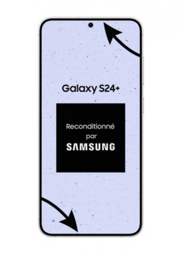 Samsung Galaxy S24+ Gris 256Go Reconditionné Parfait Etat : image de face