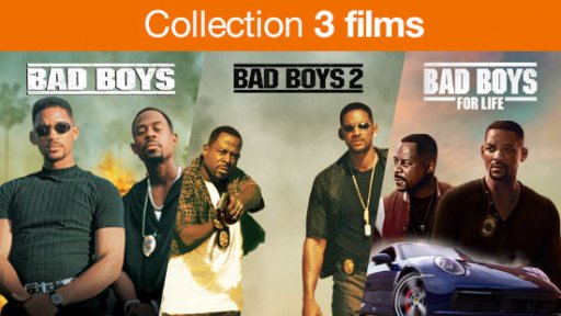 Collection Bad Boys - 3 films