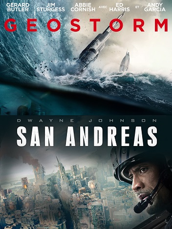 Collection Geostorm San Andreas