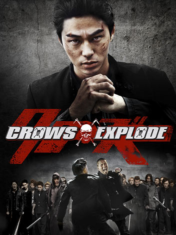 Crows explode