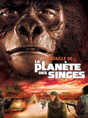 La bataille de la planète des singes