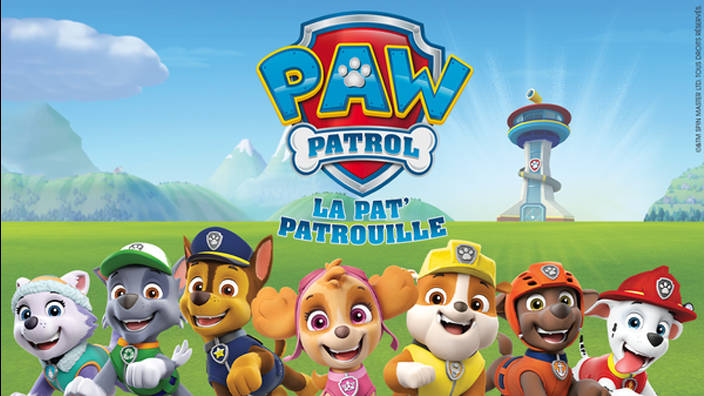 Paw Patrol, La Pat' Patrouille - Mighty Pups - La super Patrouille