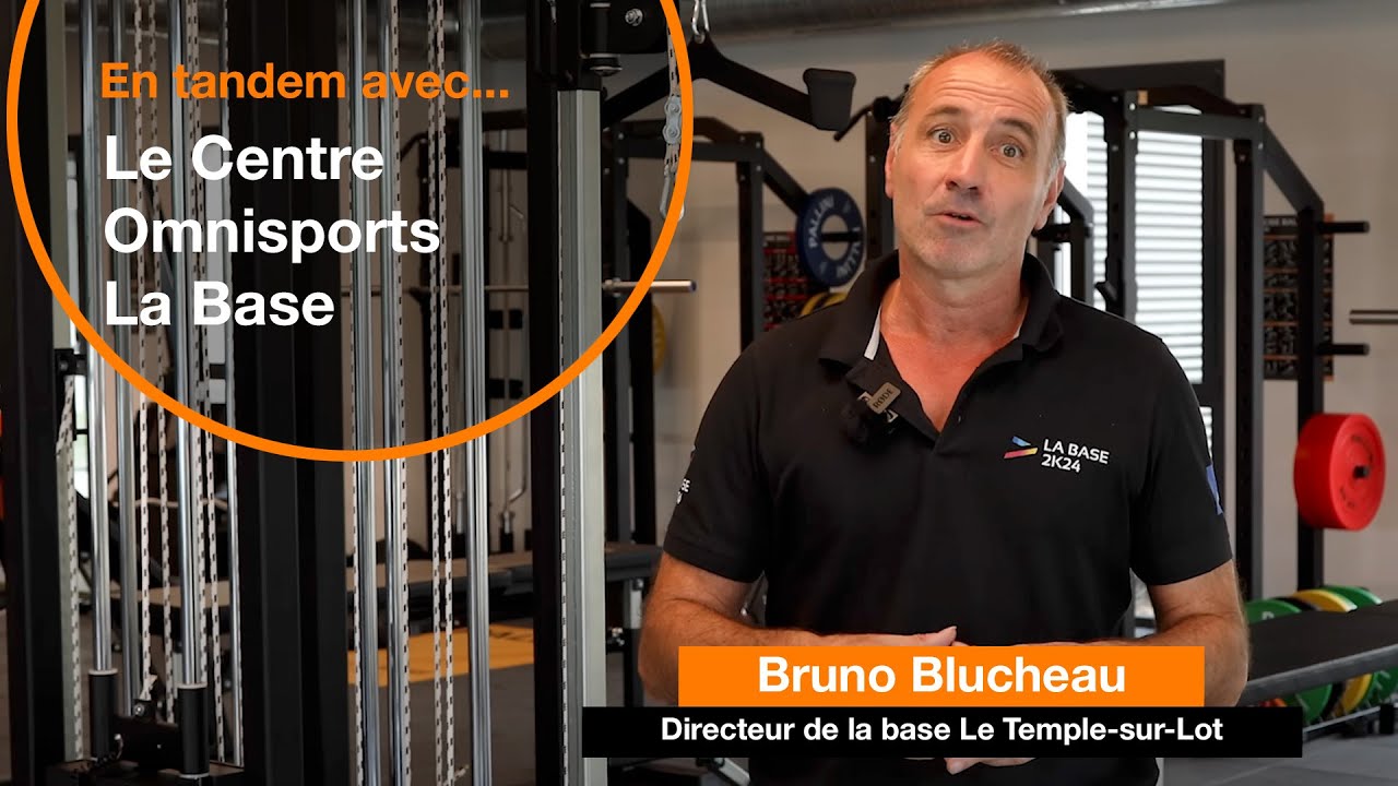 En Tandem avec Bruno Blucheau du Centre Omnisports La Base au Temple-Sur-Lot