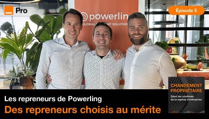 Reprendre, c’est se lever tous les matins le couteau entre les dents, Romain Rivière de Powerling