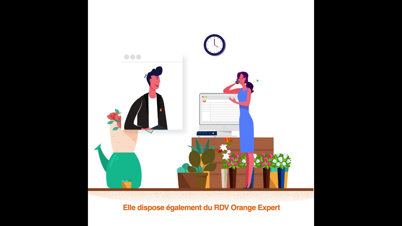 Avoir la Fibre Pro Orange , c'est bénéficier d'une installation 100% accompagnée. Épisode 1