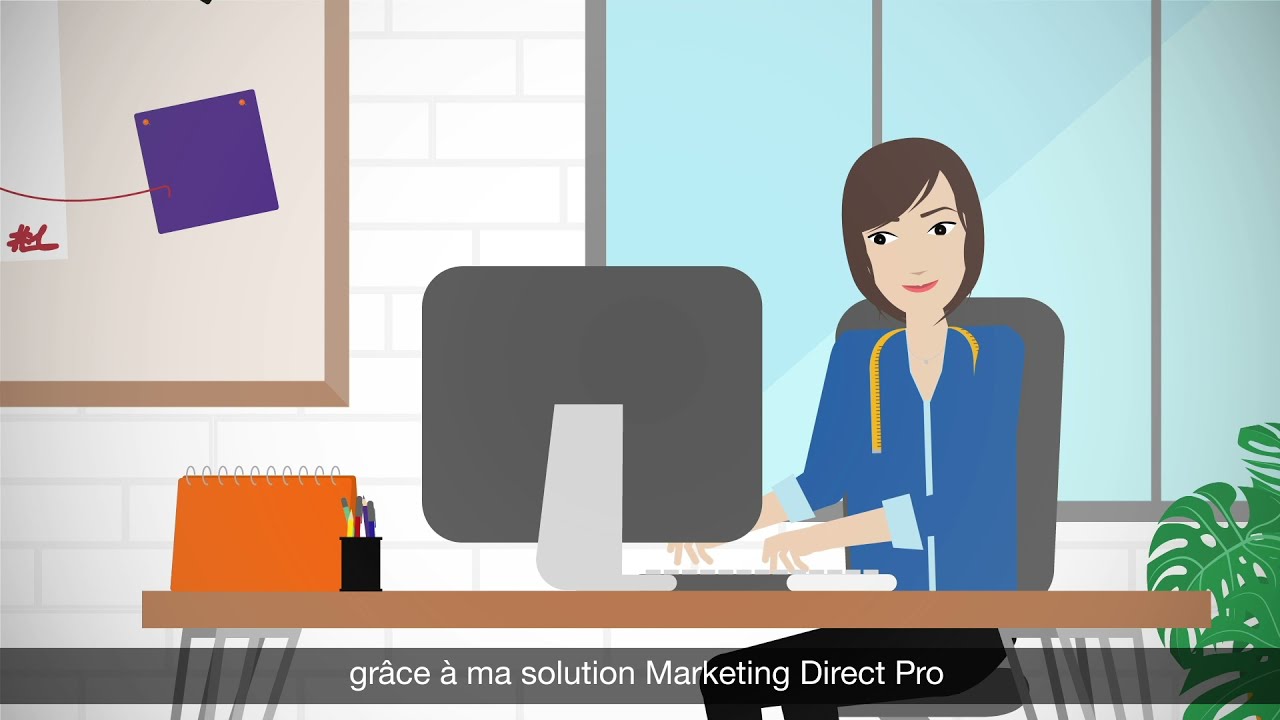 Assurez la promotion de votre marque avec l'offre Marketing Direct Pro
