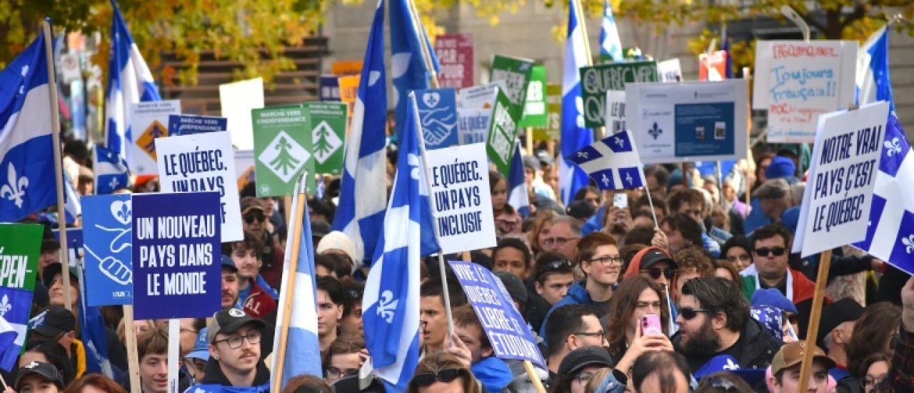"Un pays !": Au Québec, un nouvel élan souverainiste chez les jeunes "Un pays !": Au Québec, un nouvel élan souverainiste chez les jeunes