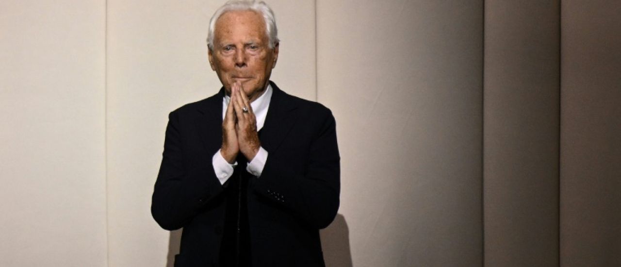 Armani va être cédé à un géant du luxe, selon le testament du styliste