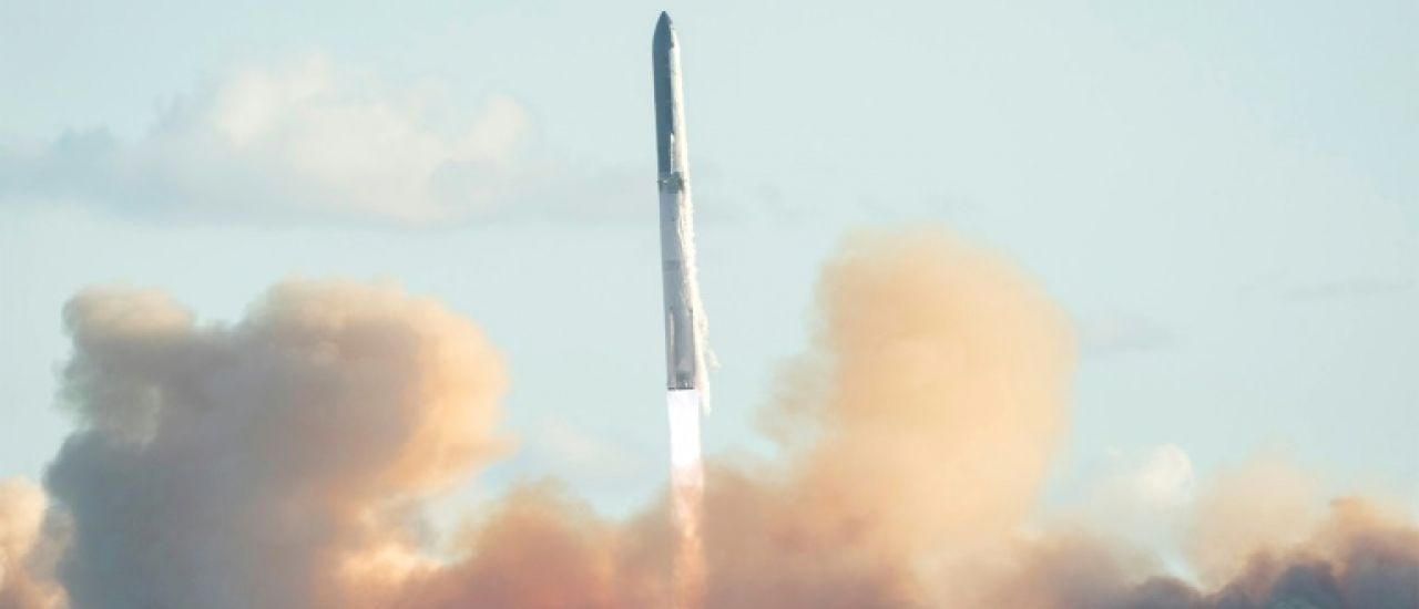 Nouveau vol test réussi de la mégafusée Starship d'Elon Musk
