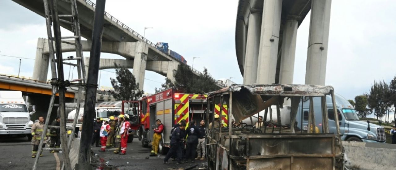 L'explosion d'un camion-citerne à Mexico fait 57 blessés, dont 19 graves
