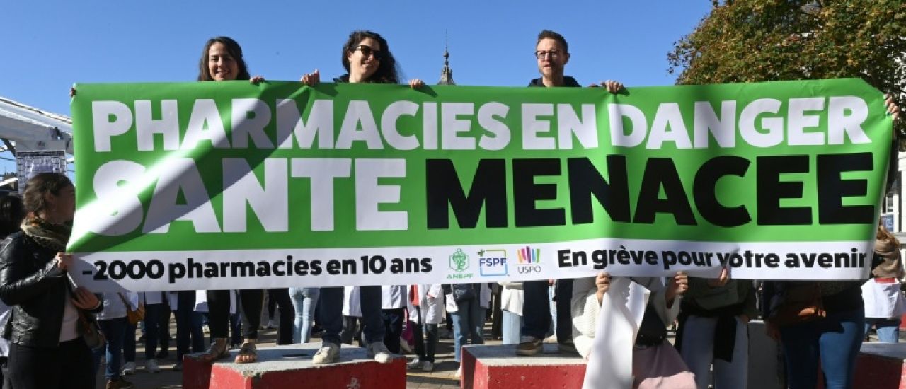 Pharmaciens et kinés massivement mobilisés, selon les syndicats