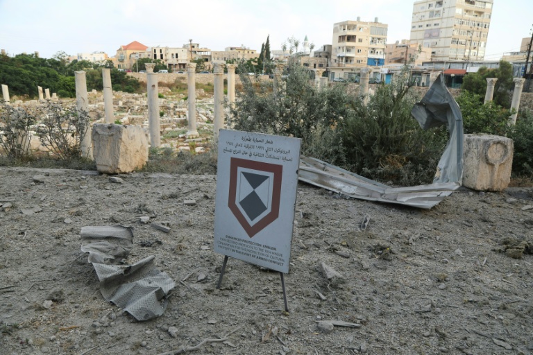 Liban: un site protégé par l'Unesco à Tyr endommagé par une frappe israélienne