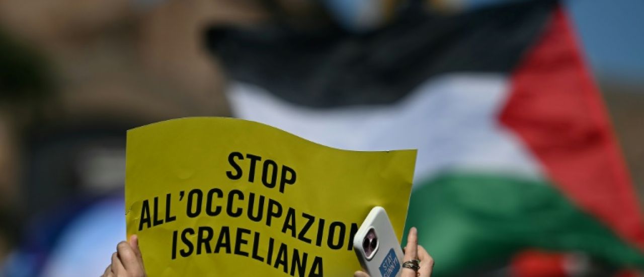 Italie: des centaines de milliers de manifestants dans la rue pour Gaza