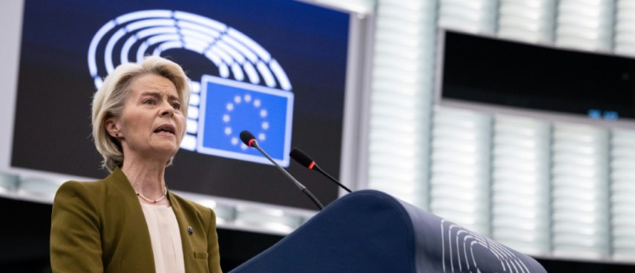 Von der Leyen appelle l'Europe à "se battre pour sa place" dans un monde "hostile"